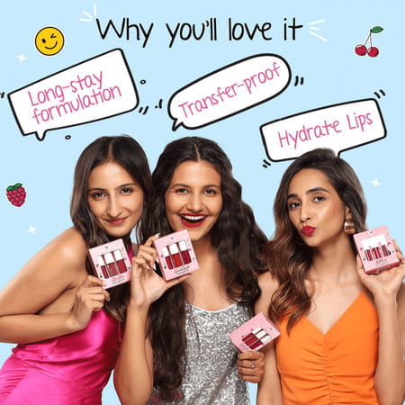 Myglamm Popxo Squad Liquid Lipstick Kit-Wifey | Trooper | Ceo
