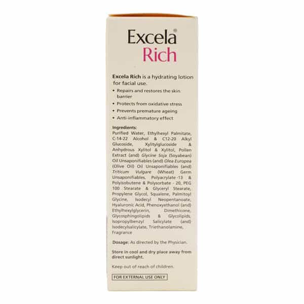 Excela Rich Facial Hydrating Lotion 50Gm
