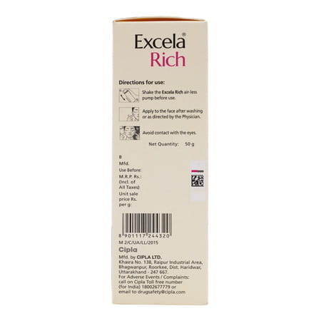 Excela Rich Facial Hydrating Lotion 50gm