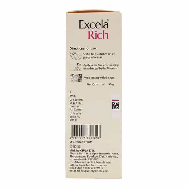 Excela Rich Facial Hydrating Lotion 50Gm