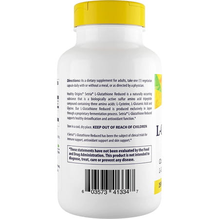 Healthy Origins L-Glutathione | 150 Capsules