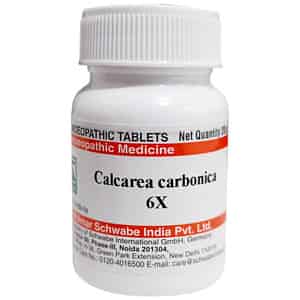 Dr. Willmar Schwabe India Calcarea Carbonica Tablet 6x 20 No's