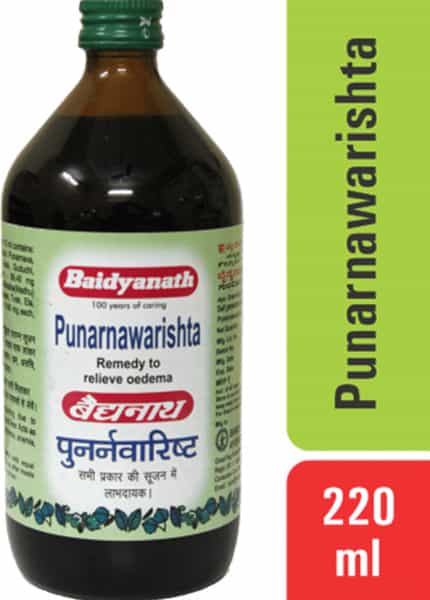 Baidyanath Asli Ayurved Punarnawarishta 220 Ml (Pack Of 2) Remedy To Relieve Oedema