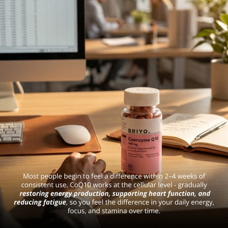 Briyosis Coenzyme Q10 200Mg 60 Softgel Capsules
