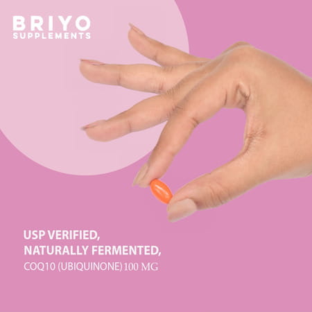 Briyosis Coenzyme Q10 200mg 60 Softgel Capsules