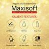 Maxisoft Golden Glow Face Wash | For All Skin Types | Bottle | 100 Ml | Pack Of 3