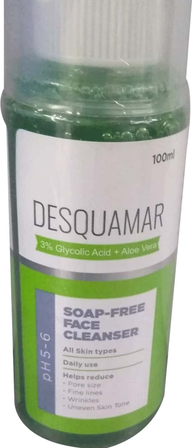 Desquamar Soap-Free Face Cleanser Ph 5-6 For All Skin Types - 100ml