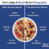 True Elements Cranberry And Blueberry Muesli 1200Gm