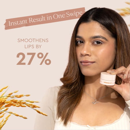 The Face Shop Vitamin E Korean Soothing Rice Lip Mask With Shea Butter For Soft Hydrated Lips - 5g