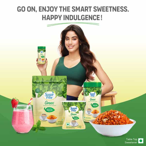 Sugar Free Green With Stevia Powder 0.75G | 100 Sachets