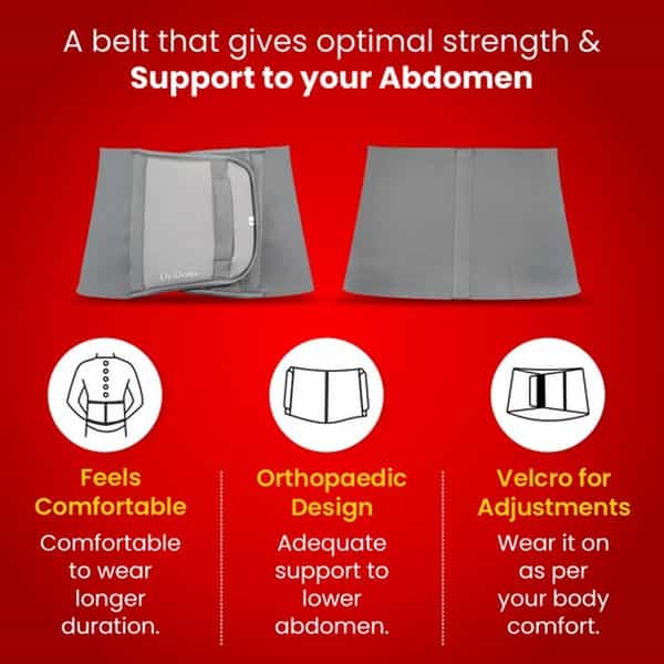 Dr Ortho Abdominal Support Belt Size - Xl