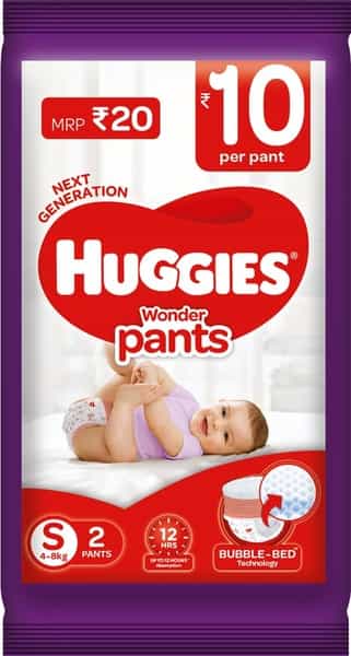 Huggies Wonder Pants Diapers Small Size - 2 Count