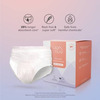 Nua Overnight Disposable Period Panties | M - L | 360 Degree Coverage Sanitary Pad (Pack Of 5)