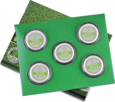 Khadi Natural Anti-Acne Solutions Mini Facial Kit 75 Gm