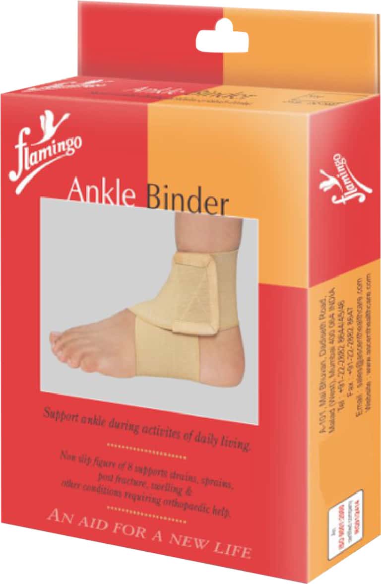 Flamingo Ankle Binder Size Large