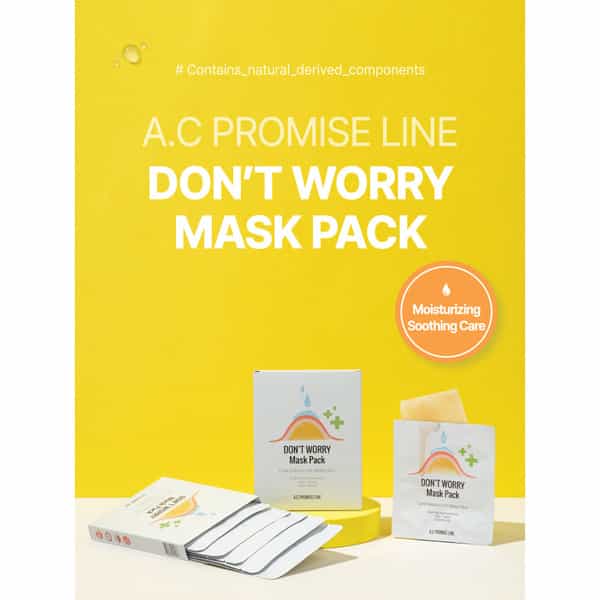A.c Promise Line Don't Worry Mask Pack