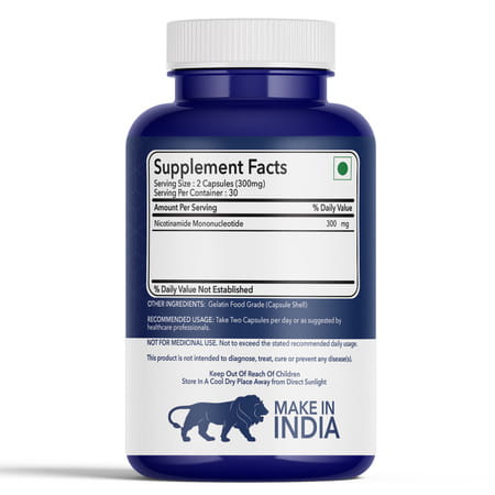 Fitness Veda Nmnh (Dihydronicotinamide Mononucleotide) | Nmn Alternative Supplement