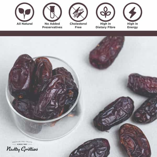 Nutty Gritties Kalmi Dates - 350G