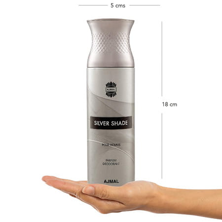 Maryaj Wild Stripes Perfume 100ml For Men & Ajmal Silver Shade Homme Deo 200ml For Men