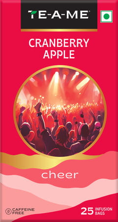 Te-A-Me Cranberry Apple Tea - 25 Tea Bags