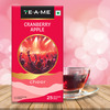 Te-A-Me Cranberry Apple Tea - 25 Tea Bags