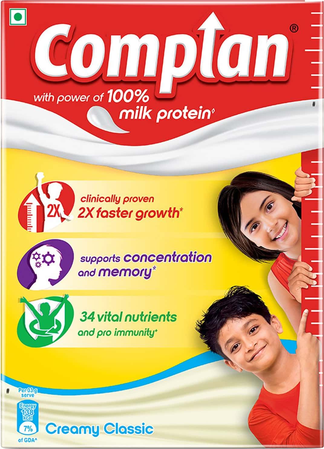 Complan Nutritional Drink Creamy Classic 200g Refill