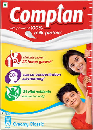 Complan Nutritional Drink Creamy Classic 200g Refill