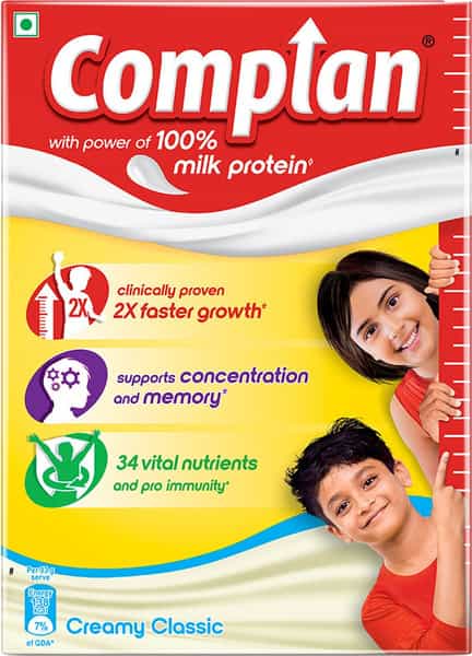 Complan Nutritional Drink Creamy Classic 200G Refill