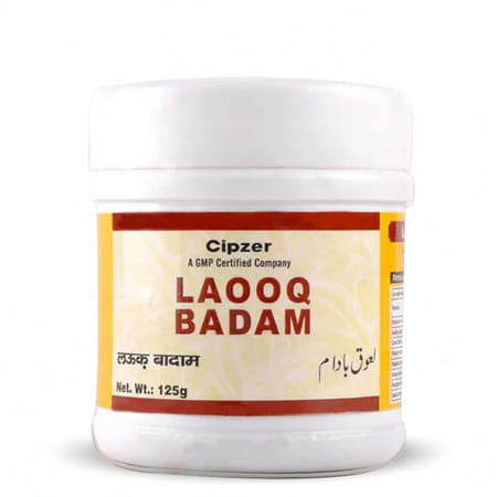 Cipzer Laooq Badam | Relieves Hoarseness & Supports Respiratory Health | For Tuberculosis | 125 Gm