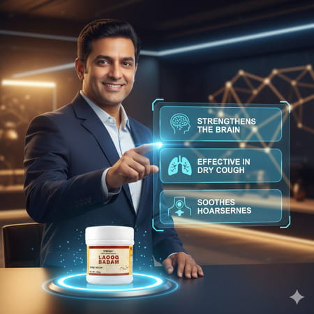 Cipzer Laooq Badam | Relieves Hoarseness & Supports Respiratory Health | For Tuberculosis | 125 Gm