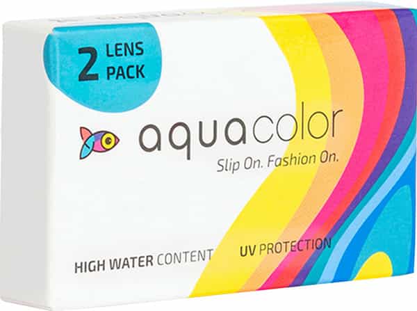 Aquacolorspicy Graymonthly Disposablecolorlenses (2 Lenses/Box/Plano) (0)