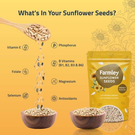 Farmley Premium Sunflower Seeds 200 G