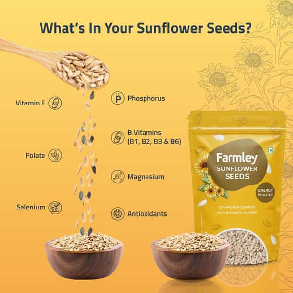Farmley Premium Sunflower Seeds 200 G