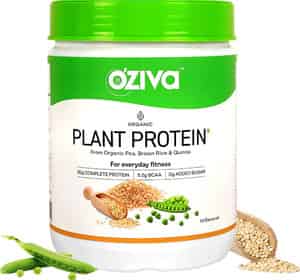 Oziva Organic Plant Protein 1 Kg-everyday Fitness & Immunity Clean & Vegan
