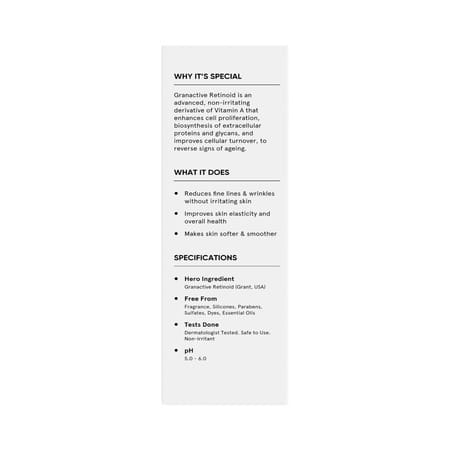 Minimalist Granactive Retinoid 02% Face Cream 30ml