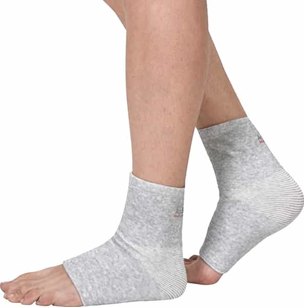 Accusure Bamboo Yarn Ankle Support - Large