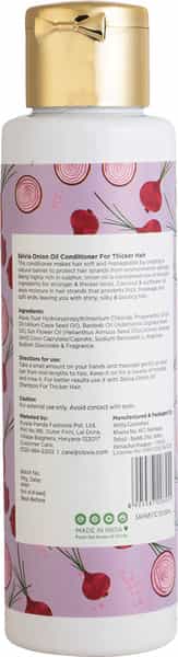 Skivia Onion Oil Conditioner With Sunflower & Coconut Oil - Protects From Damage (100 Ml)
