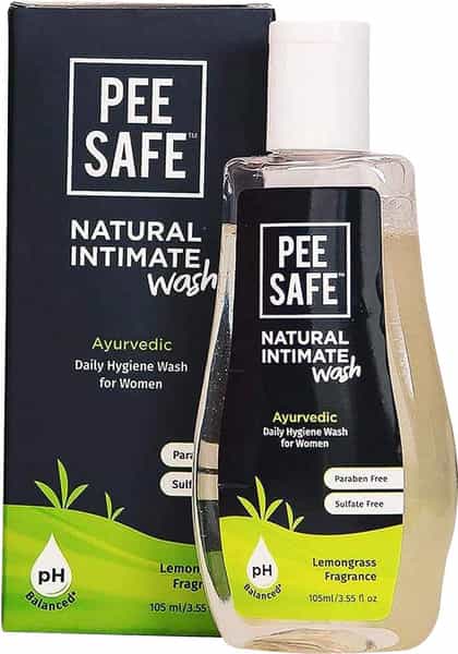 Pee Safe Period Care Combo- Menstrual Cup (Small) & Intimate Wash Women 105 Ml