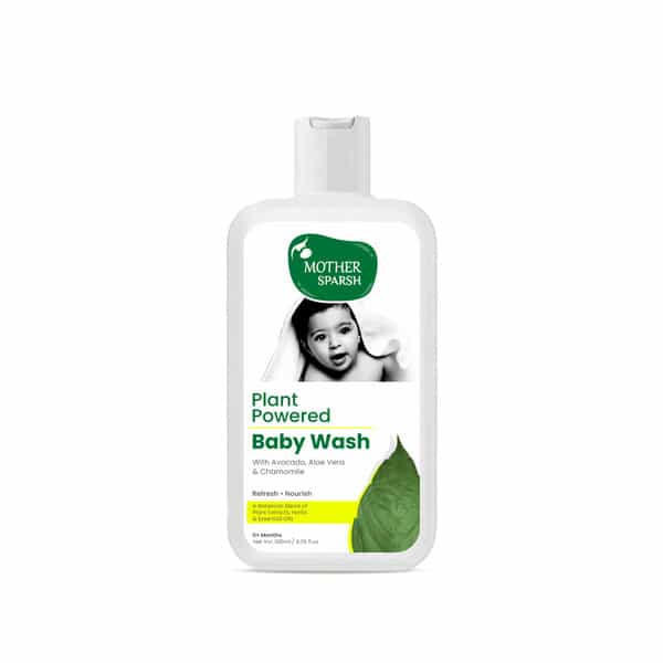 Mother Sparsh Plant Powered Natural Baby Wash 200 Ml