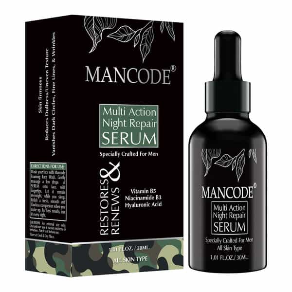 Mancode Multi Action Night Repair Serum (30Ml)
