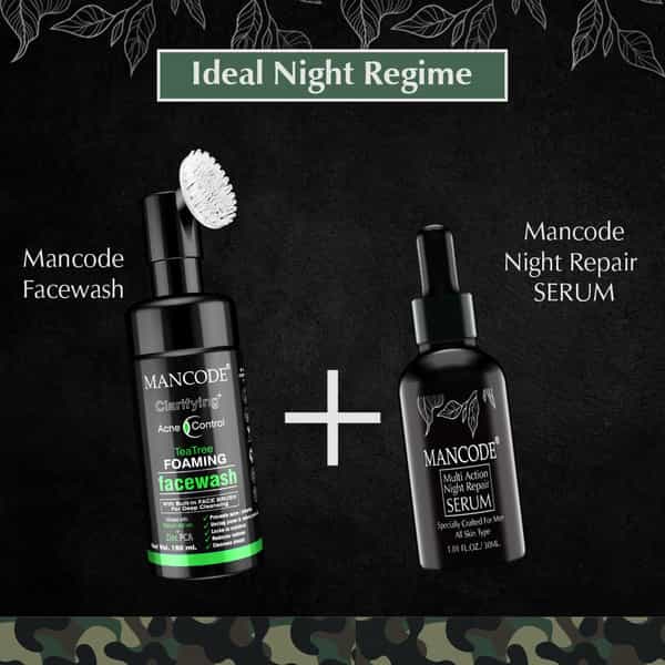 Mancode Multi Action Night Repair Serum (30Ml)