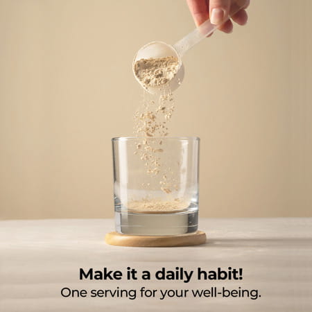 Pharmeasy Diabetic Protein Powder - French Vanilla - Jar | 400 Gm (5 Gm Protein/Serving)