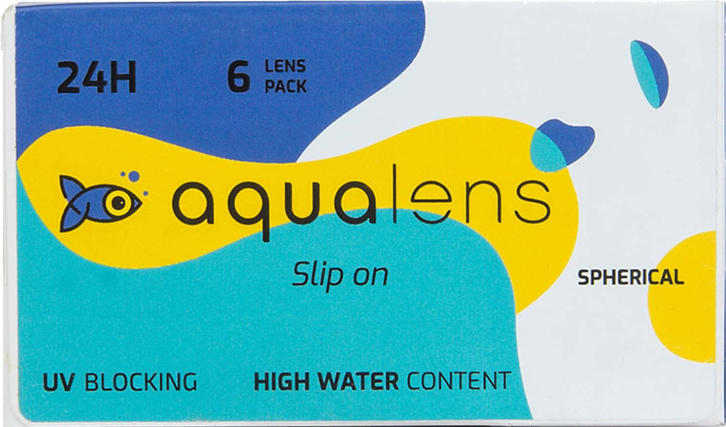 Aqualens 24 H Monthly Disposable (6 Lens Per Box) (-1.25)