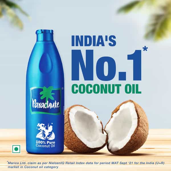 Parachute Coconut Oil 600 Ml - Bottle
