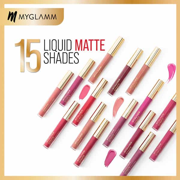 Myglamm Ultimatte Long Stay Matte Liquid Lipstick-Red Diva