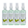 Maxisoft Green Apple Sanitizer Spray | Aloe Vera Neem & Vitamin E (120 Ml Pack Of 4)