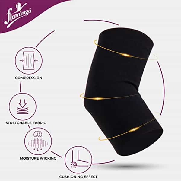 Flamingo Elbow Support | Size - M | Color -Beige