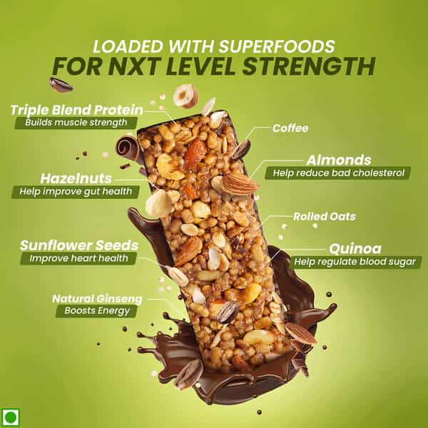 Revital H Protein Nxt 10G Protein Bar Coffee Hazelnut - 50G