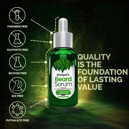 Sheopal'S| Beard Growth Serum|Beard Oil For Men |Beard Oil For Patchy Beard |Mustache Beard Oil 35ml
