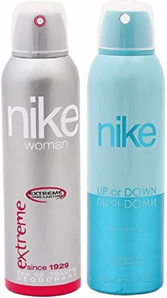 Nike Extreme/Up Or Down Combo Pack Of 2 Women Deodorant- 200Ml Each